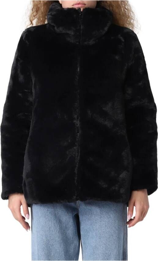 Save The Duck Faux fur & Shearling jassen , Zwart, Dames