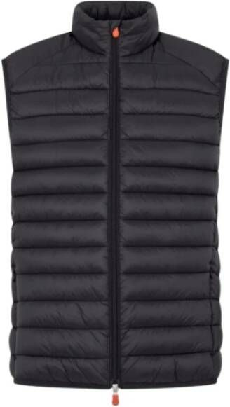 Save The Duck Gevochtde Gilet , Zwart, Heren