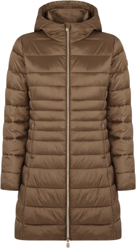 Save The Duck Parka Jassen Bruin Dames