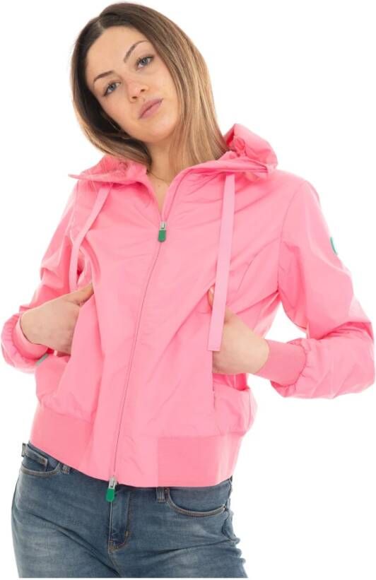 Save The Duck Karin extra licht winddichte jas , Roze, Dames