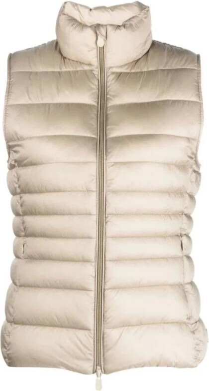 Save The Duck Red de eend Lynn Gilet , Beige, Dames