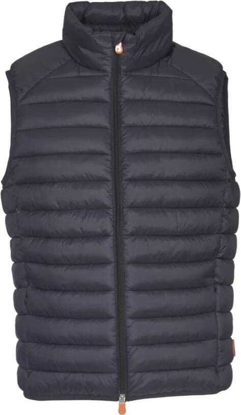 Save The Duck Vest , Zwart, Heren