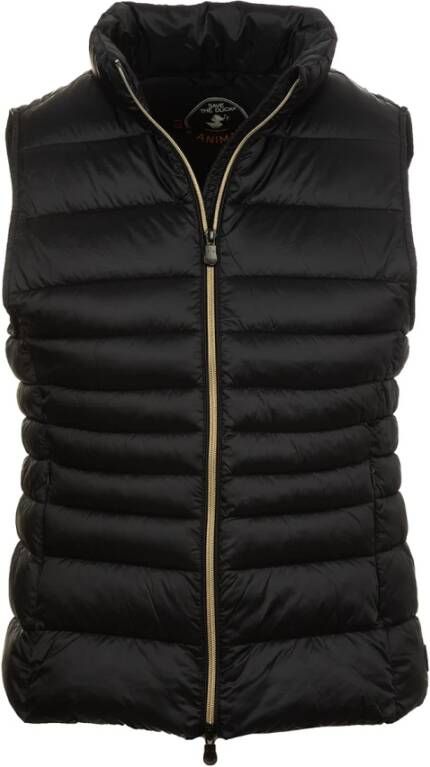 Save The Duck Vesten , Zwart, Dames