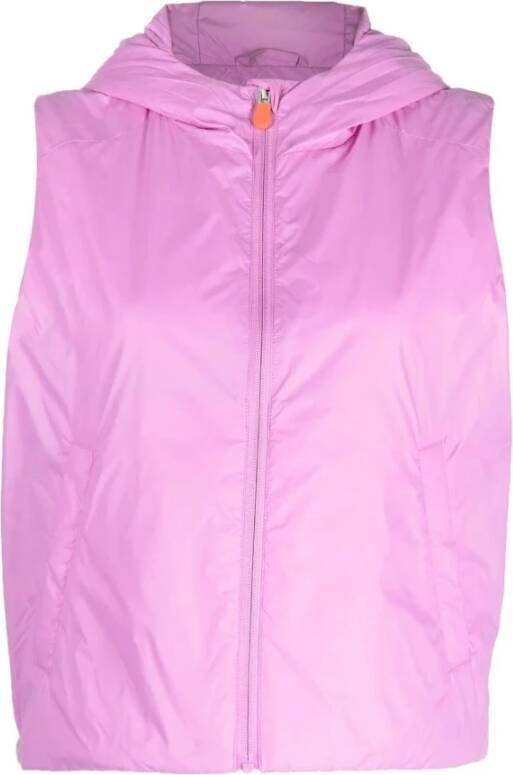 Save The Duck Vests , Paars, Dames