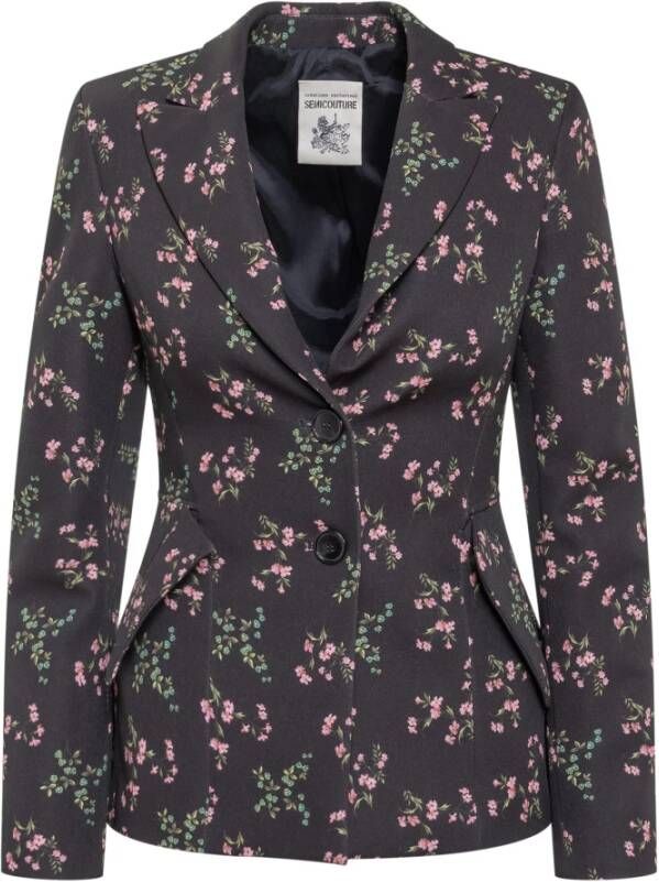 Semicouture Blazers Zwart Dames