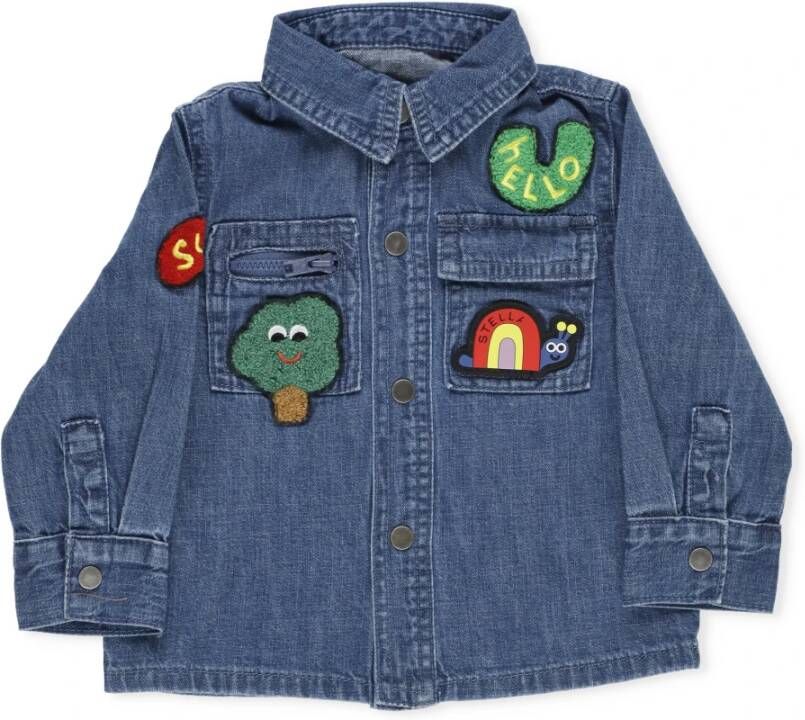 Stella Mccartney Spijkerjasje , Blauw, Heren
