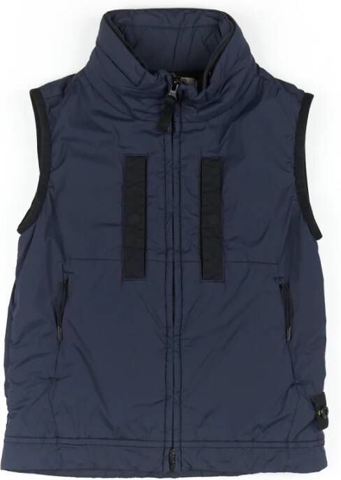 Stone Island Bodywarmers Blauw Heren
