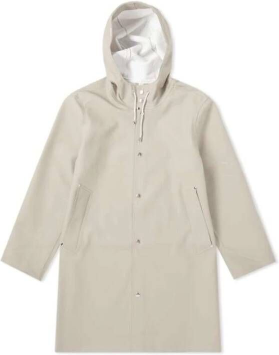 Stutterheim Stockholm Raincoat , Wit, Heren