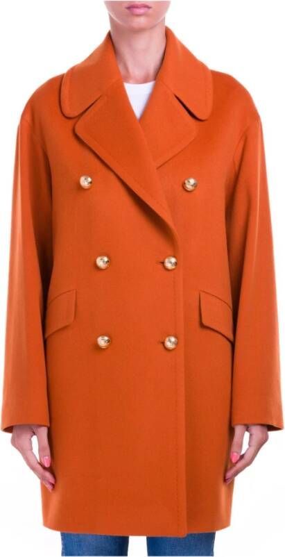Tagliatore Trenchcoats & Mantels Oranje Dames