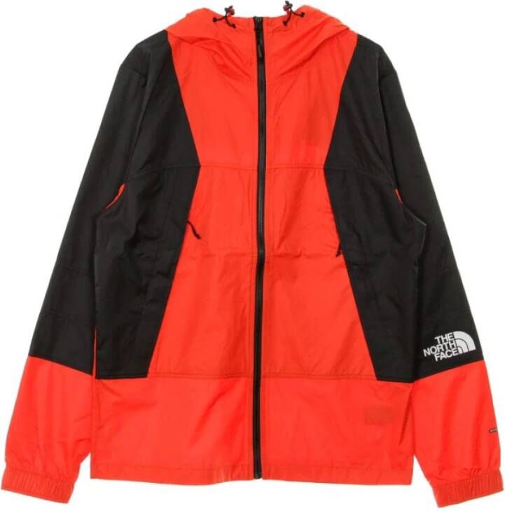 The North Face Giubbotto Guscio Mountain Light Wind JKT , Rood, Heren
