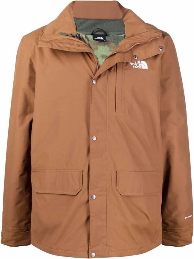 The North Face Spijkerjassen Bruin Heren