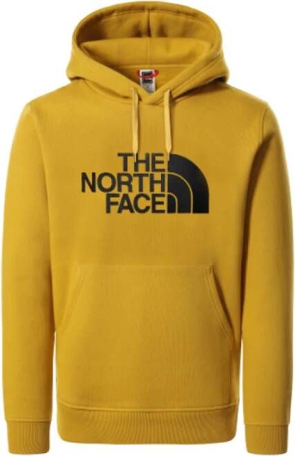 The North Face M Drew Peak pullover hoodie , Geel, Heren