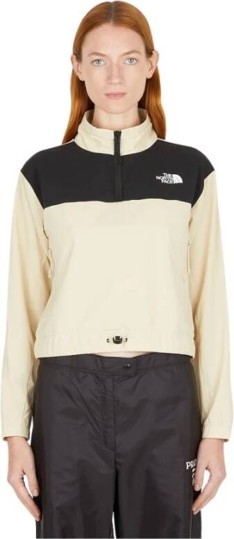 The North Face Hoodies & Sweatvesten Beige Dames