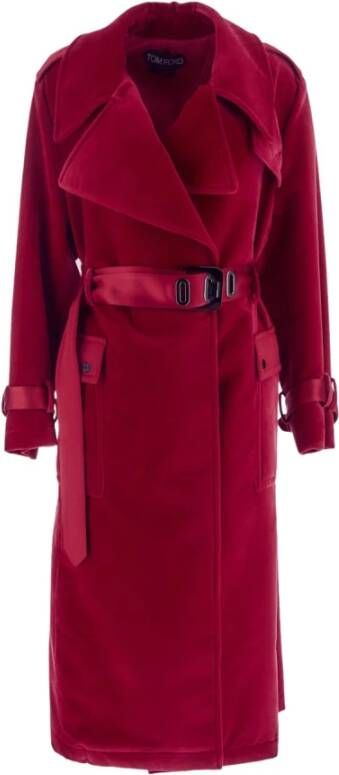 Tom Ford Regenjassen , Rood, Dames