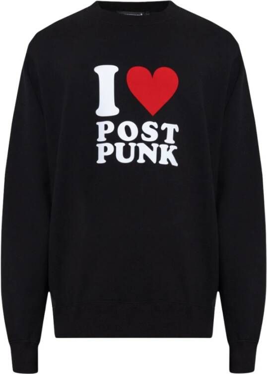 Undercover Printed sweatshirt , Zwart, Heren