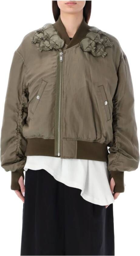 Undercover Women Clothing Outerwear Khaki Ss23 , Groen, Dames