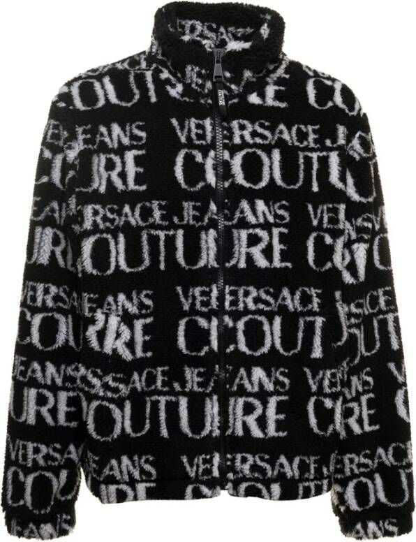 Versace Jeans Couture Truien & Vesten Zwart Heren