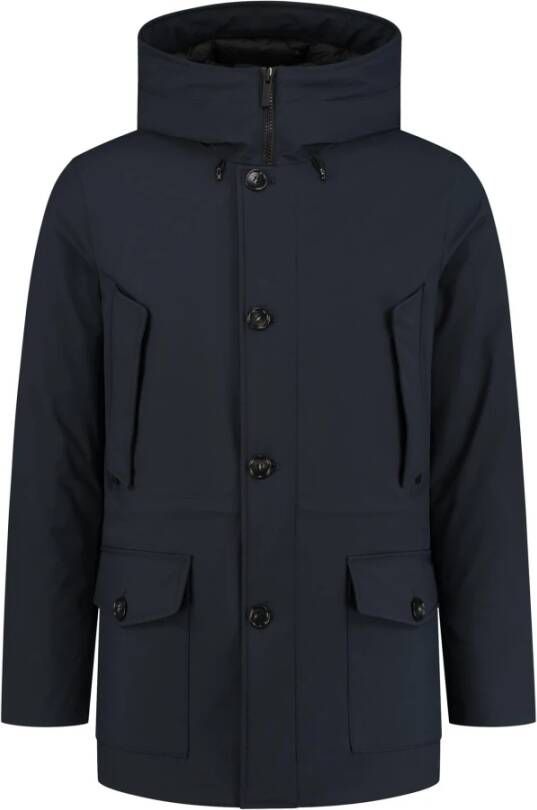 Woolrich Tech Artic gewatteerde parka met donsvulling en klepzakken