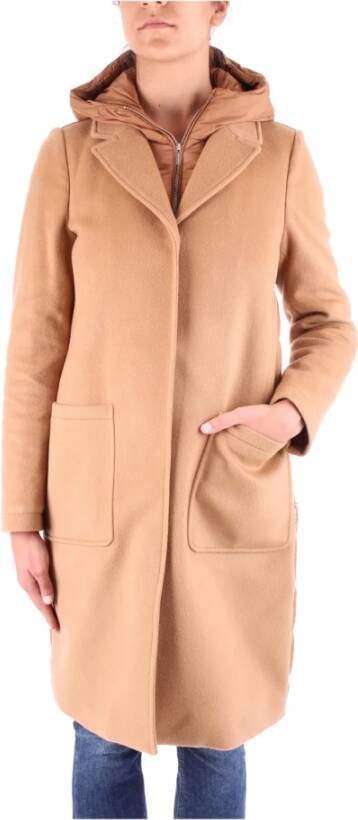 Woolrich Bruin Down Coats , Bruin, Dames