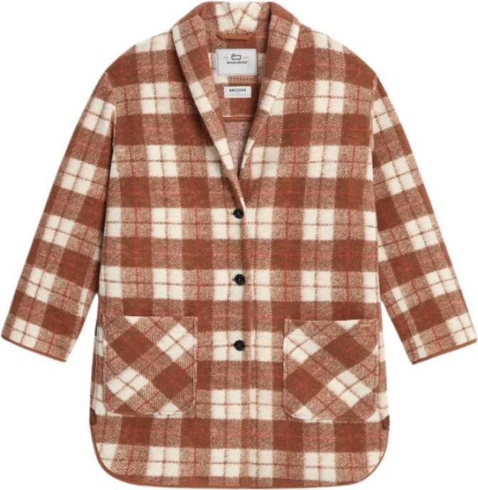 Woolrich Bruine adelse jas , Bruin, Dames