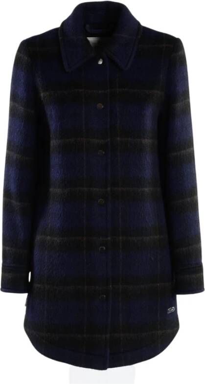 Woolrich Coats , Blauw, Dames