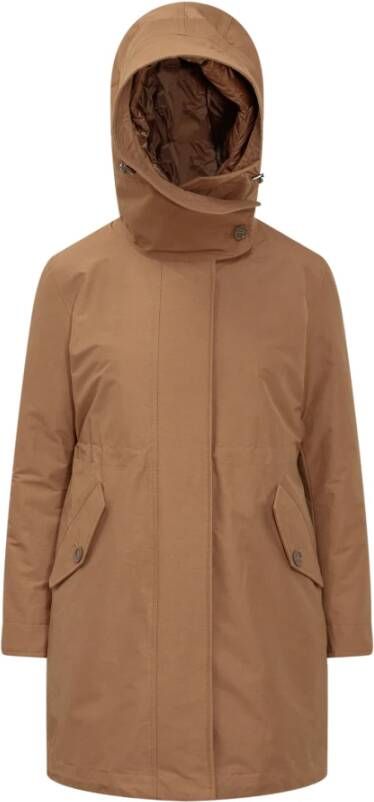 Woolrich Parka Jassen Bruin Dames