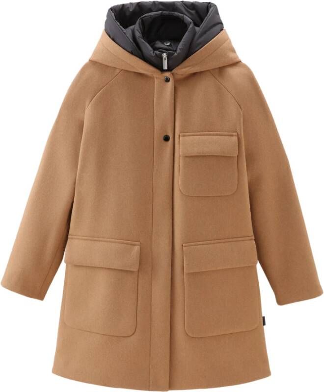Woolrich Trenchcoats & Mantels Beige Dames