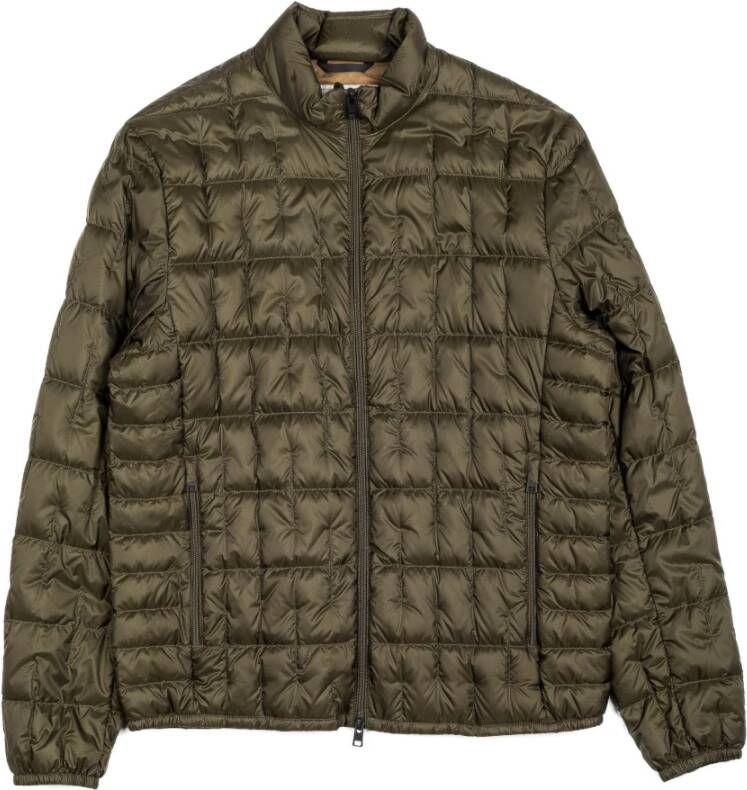 Woolrich Groene deepsix packable jas , Groen, Heren