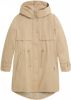 Woolrich Havice Light Parka With Printed Check Lining , Beige, Dames online kopen