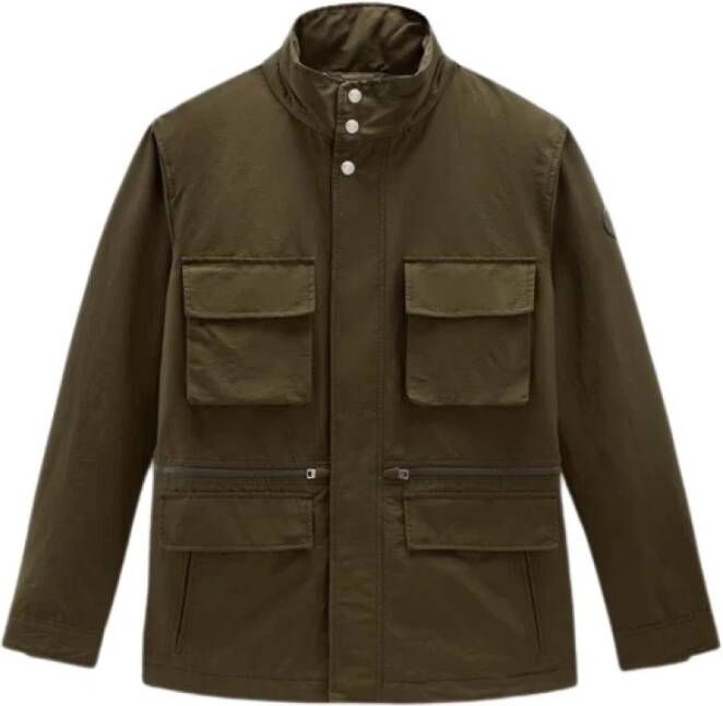 Woolrich Zomerjassen Groen Heren