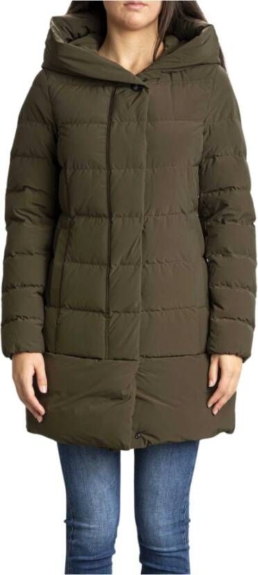 Woolrich Parka Jassen Groen Dames