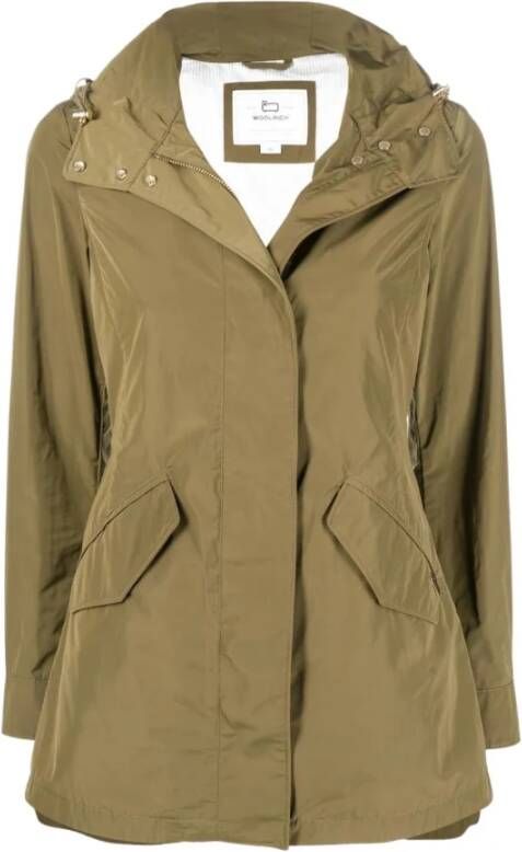 Woolrich Lichte jassen , Groen, Dames