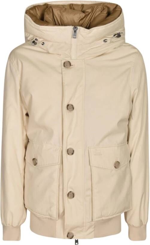 Woolrich Winterjassen Beige Heren