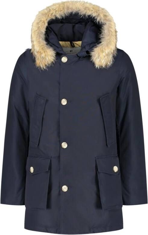 Woolrich Winterjassen Blauw Heren