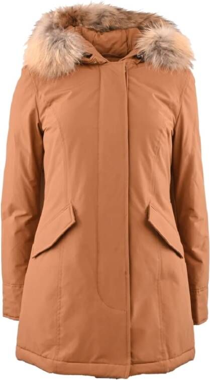 Woolrich Winterjassen Bruin Dames