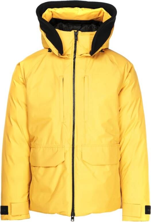 Woolrich Winterjassen Geel Heren