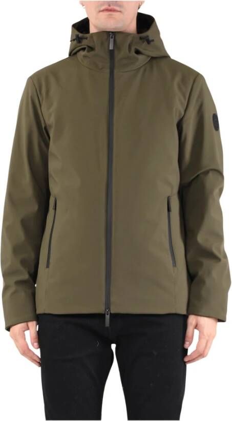 Woolrich Winterjassen Groen Heren