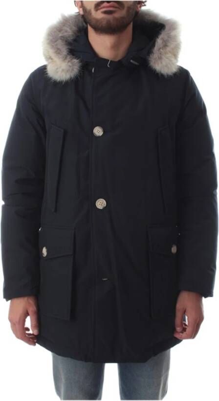 Woolrich Arctic Jacket Anorak Cfwoou0272Mrut0001 , Zwart, Heren
