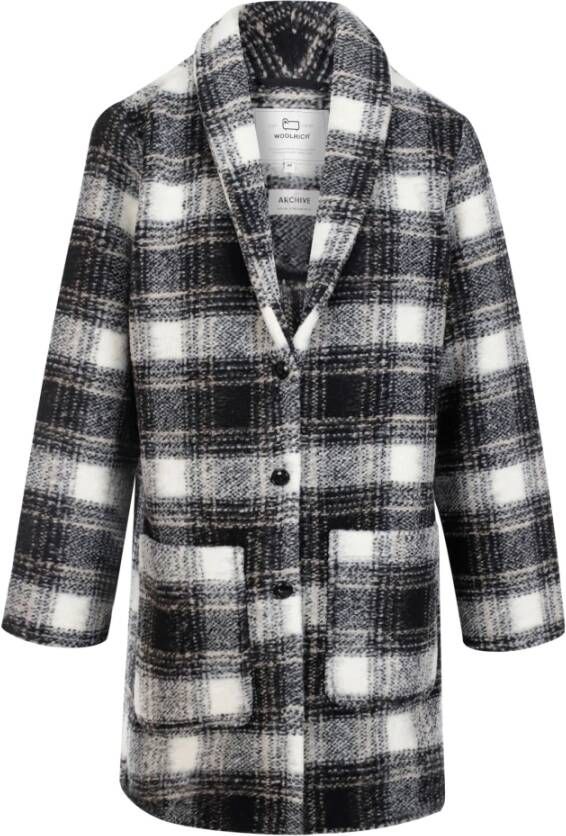 Woolrich Zwart Gentry Coat Cfwwos0063Frut3155 , Zwart, Dames