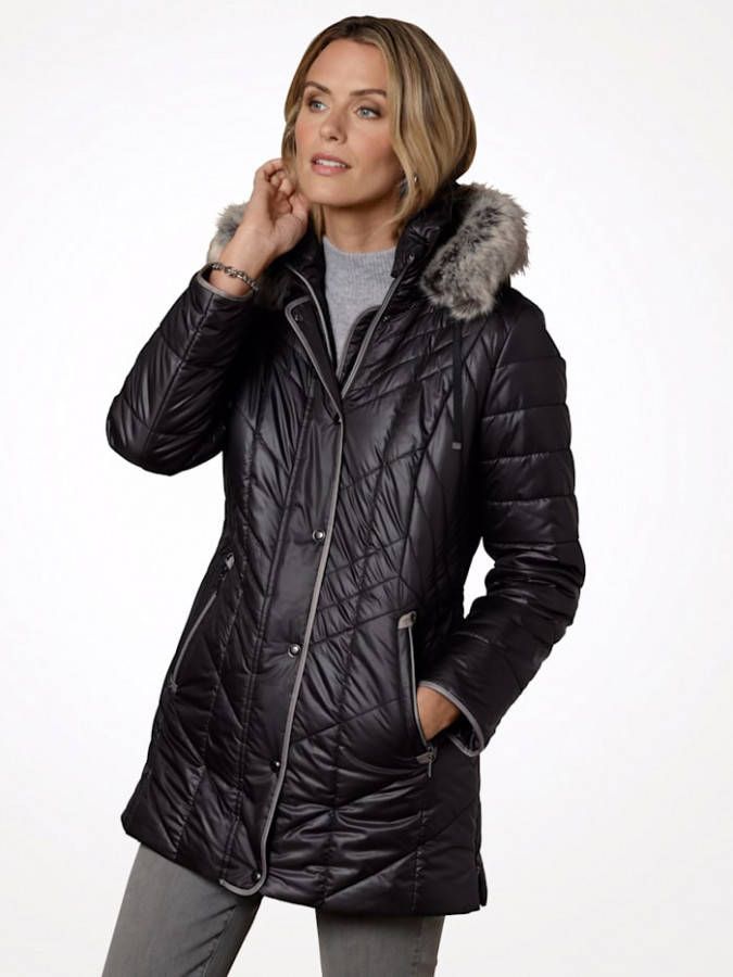 MONA Outdoorjas met comfortemp membraan Zwart