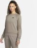 Nike Sportswear Essential Sweatshirt van fleece voor dames Grijs online kopen