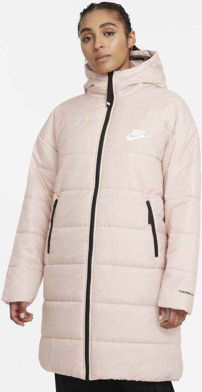 Nike Sportswear Therma FIT Repel Parka met capuchon voor dames Roze