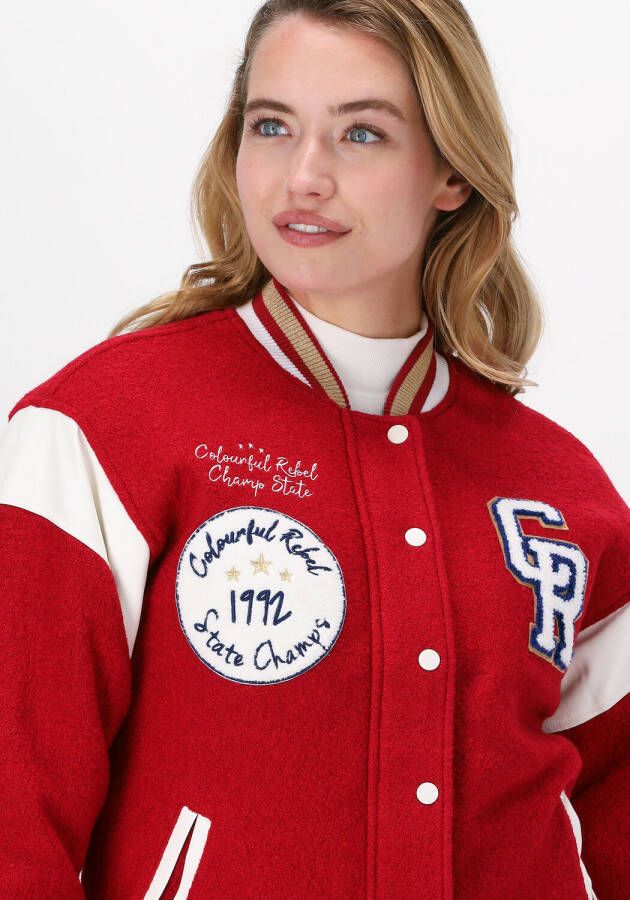 Colourful rebel Rode Jack Sen Baseball Bomber Jacket