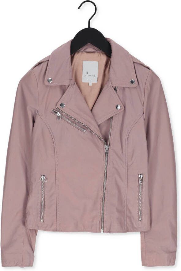 Goosecraft Julia bikerjack van schapenleer met ritszakken