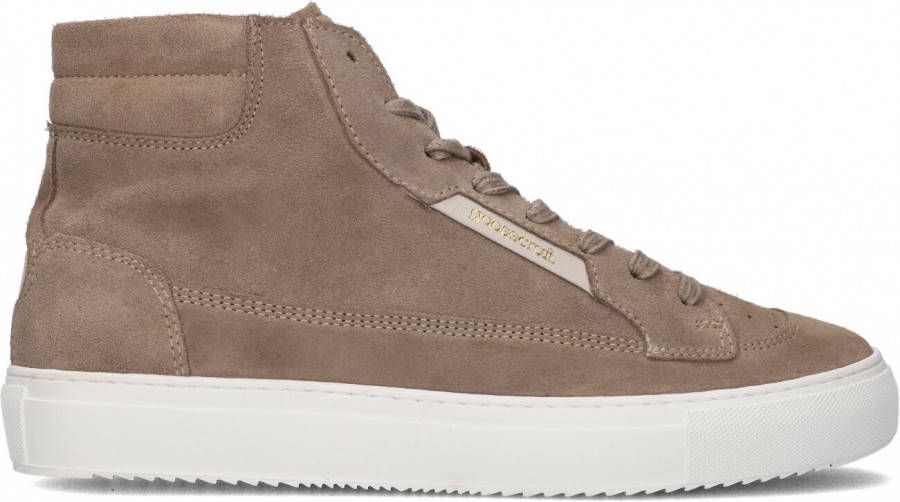 Goosecraft Taupe Hoge Sneaker Christian Men 7