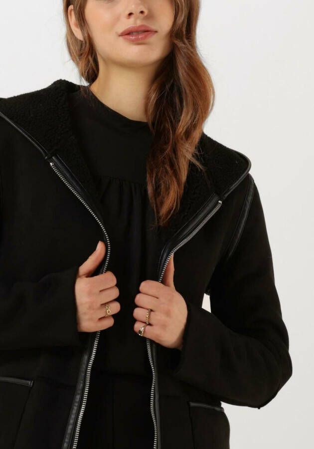 Goosecraft Zwarte Leren Jas Adelyn Coat