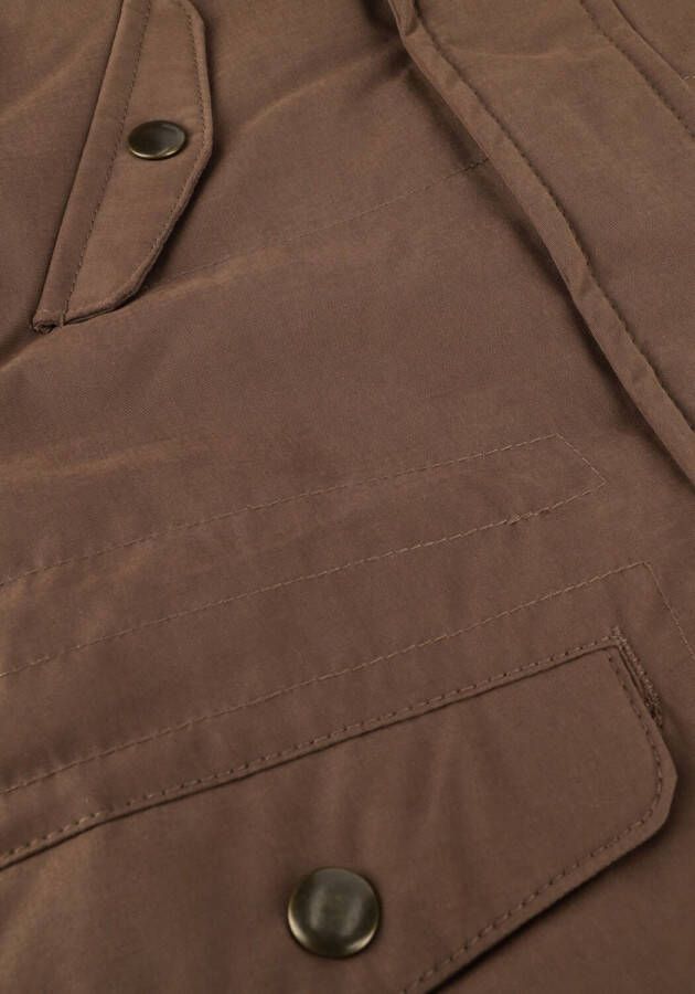 Lil' Atelier Camel Gewatteerde Jas Nmmgolan Long Jacket