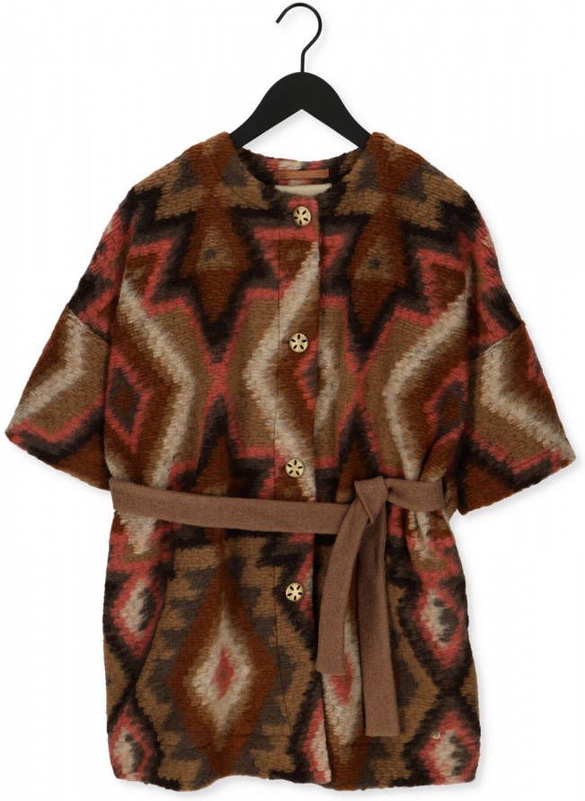 MOS MOSH Pila Inca Cape Jacket 147840 , Bruin, Dames