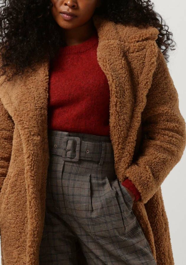 Notre-V Camel Notre V Teddy Jas Teddy Coat Short