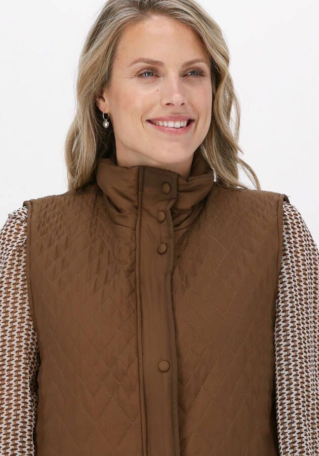 Object Camel Bodywarmer Iris Padded Waistcoat